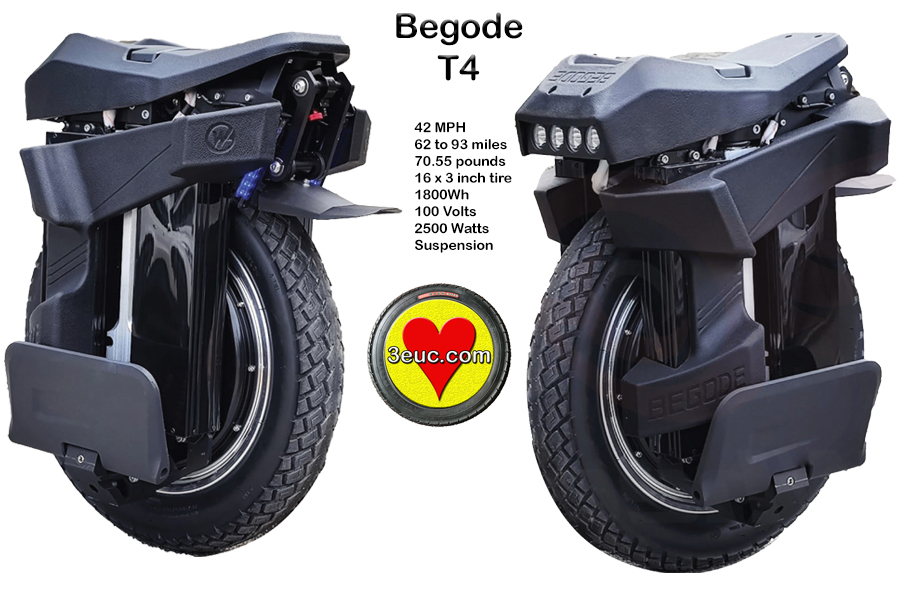 3euc Begode T4 EUC (electric unicycle)